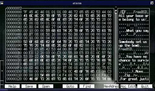 HEXcurse screenshot