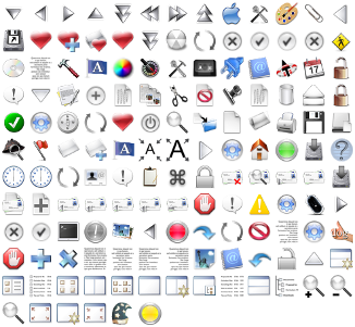 examples from the icon set
