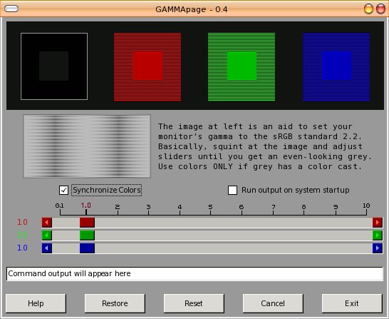 GAMMApage
